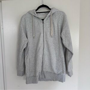 Vuori Restore Gray Zip-Up Hoodie